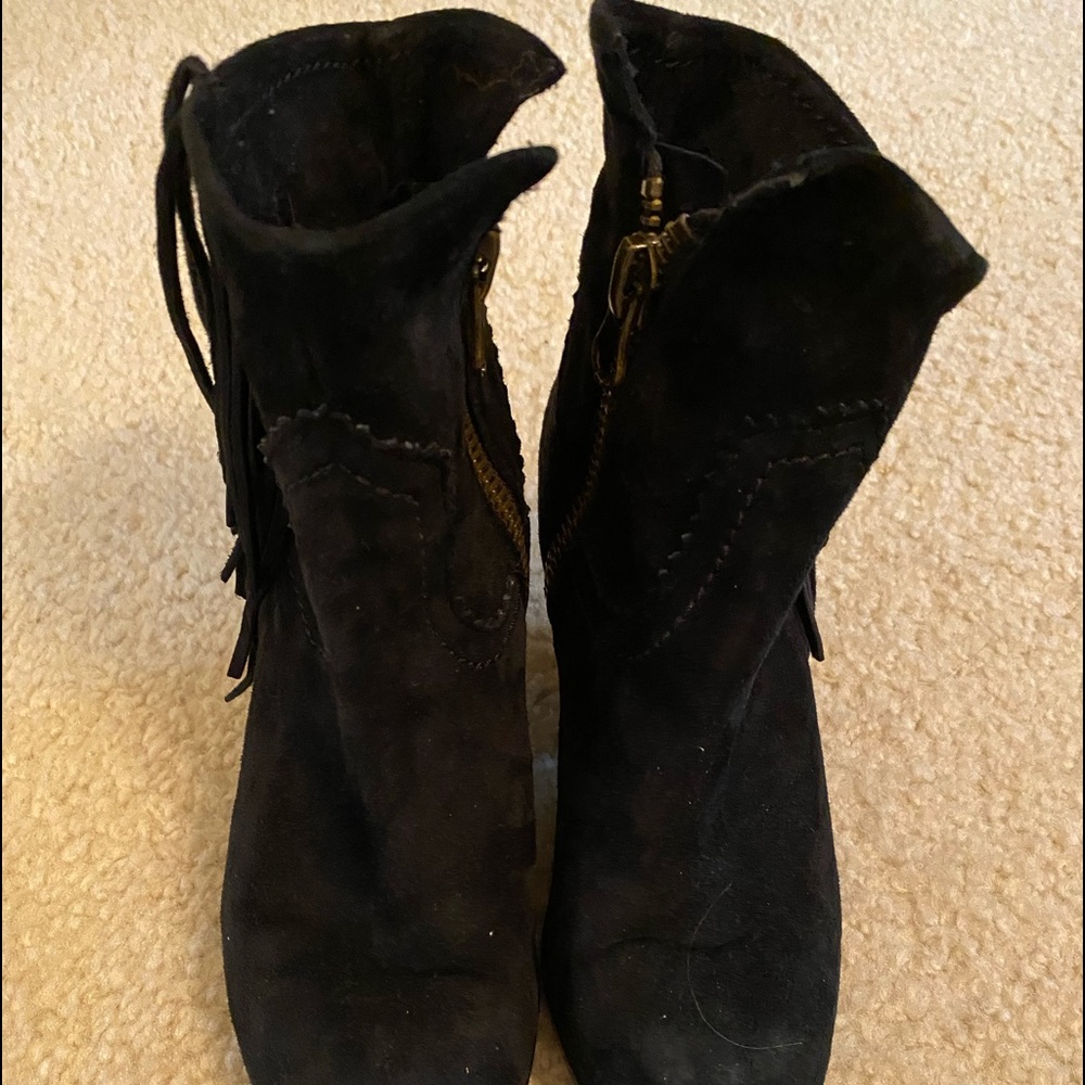 Sam Edelman suede booties